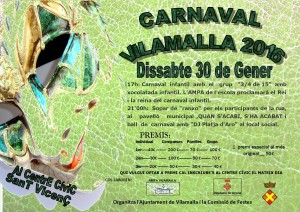 Programació del Carnaval de Vilamalla 2016