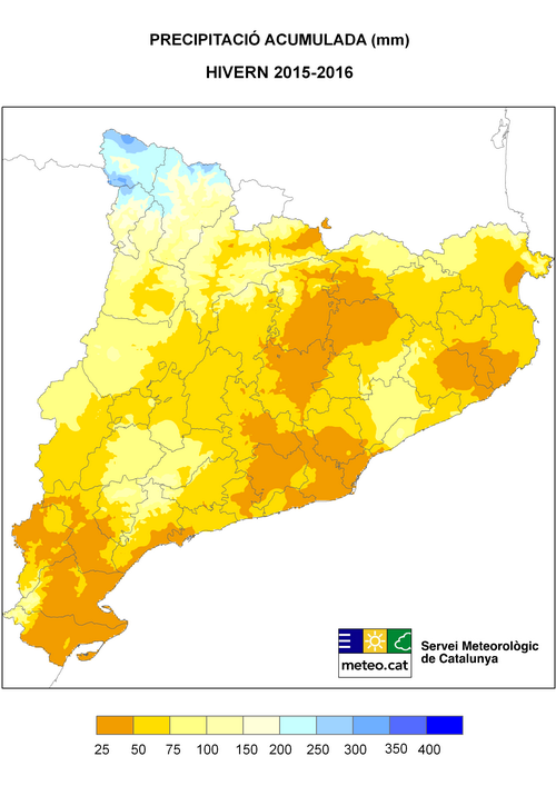 precipitacions a catalunya