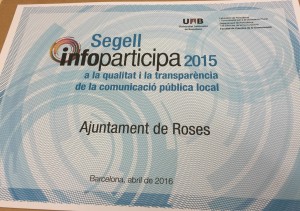 web municipal de Roses