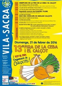 13ª FIRA DE LA CEBA I EL CALÇOT DE VILASACRA