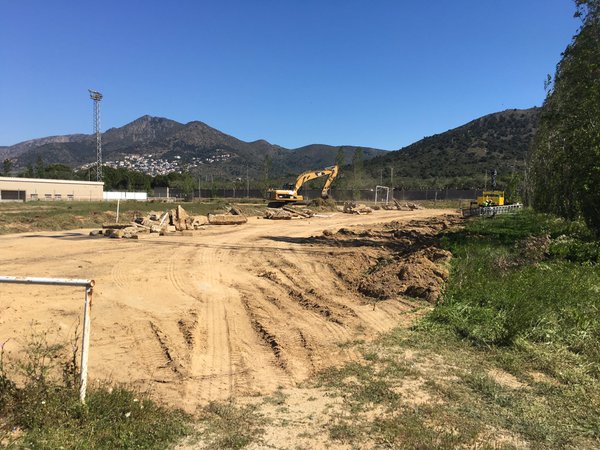 Comencen les obres per a la construcció de l’escola Montserrat Vayreda de Roses