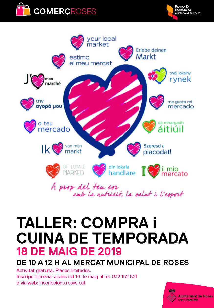 Taller per aprendre a comprar i cuinar productes frescos i de temporada