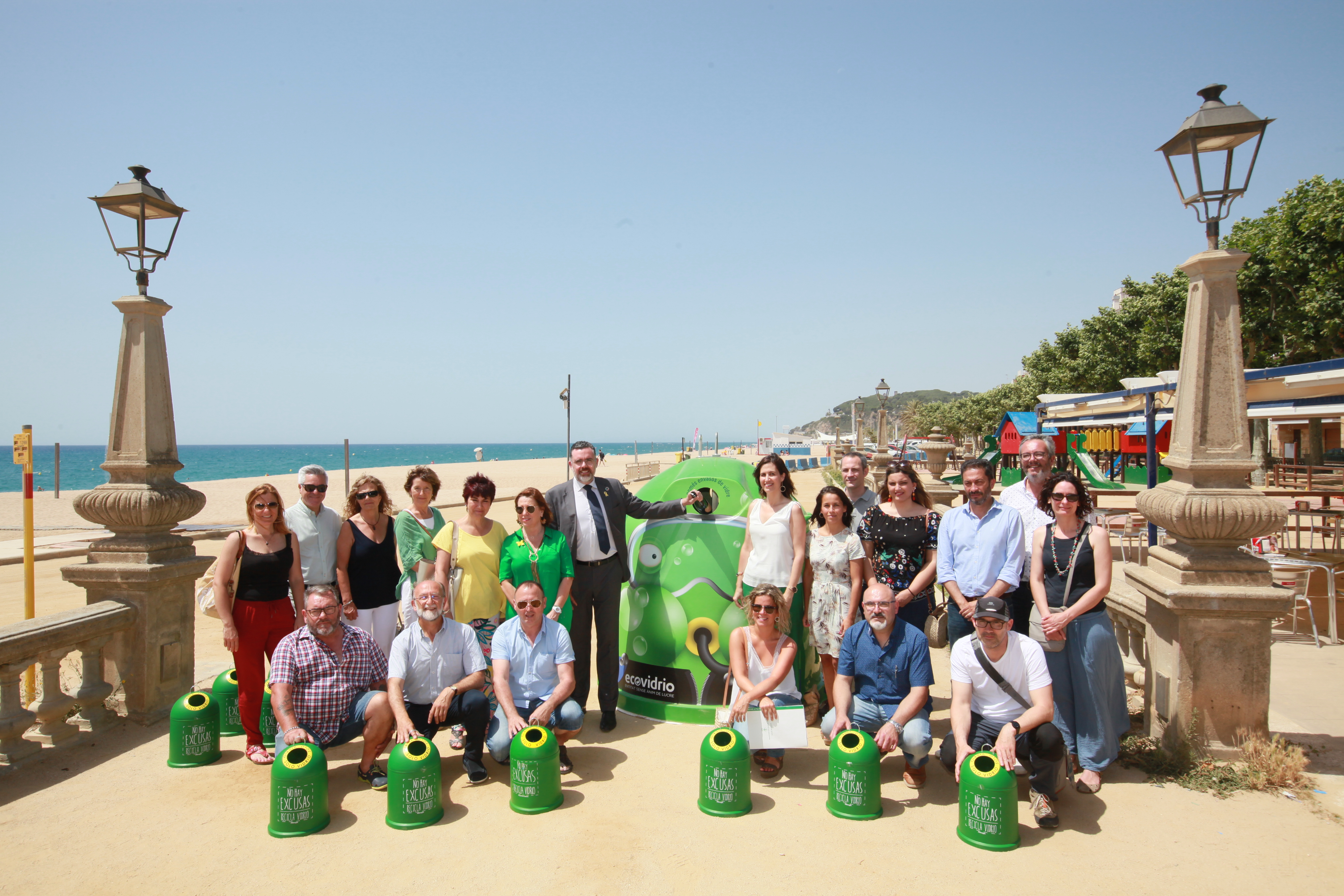 Roses s’adhereix al Moviment Banderes Verdes per millorar el reciclatge d’envasos de vidre