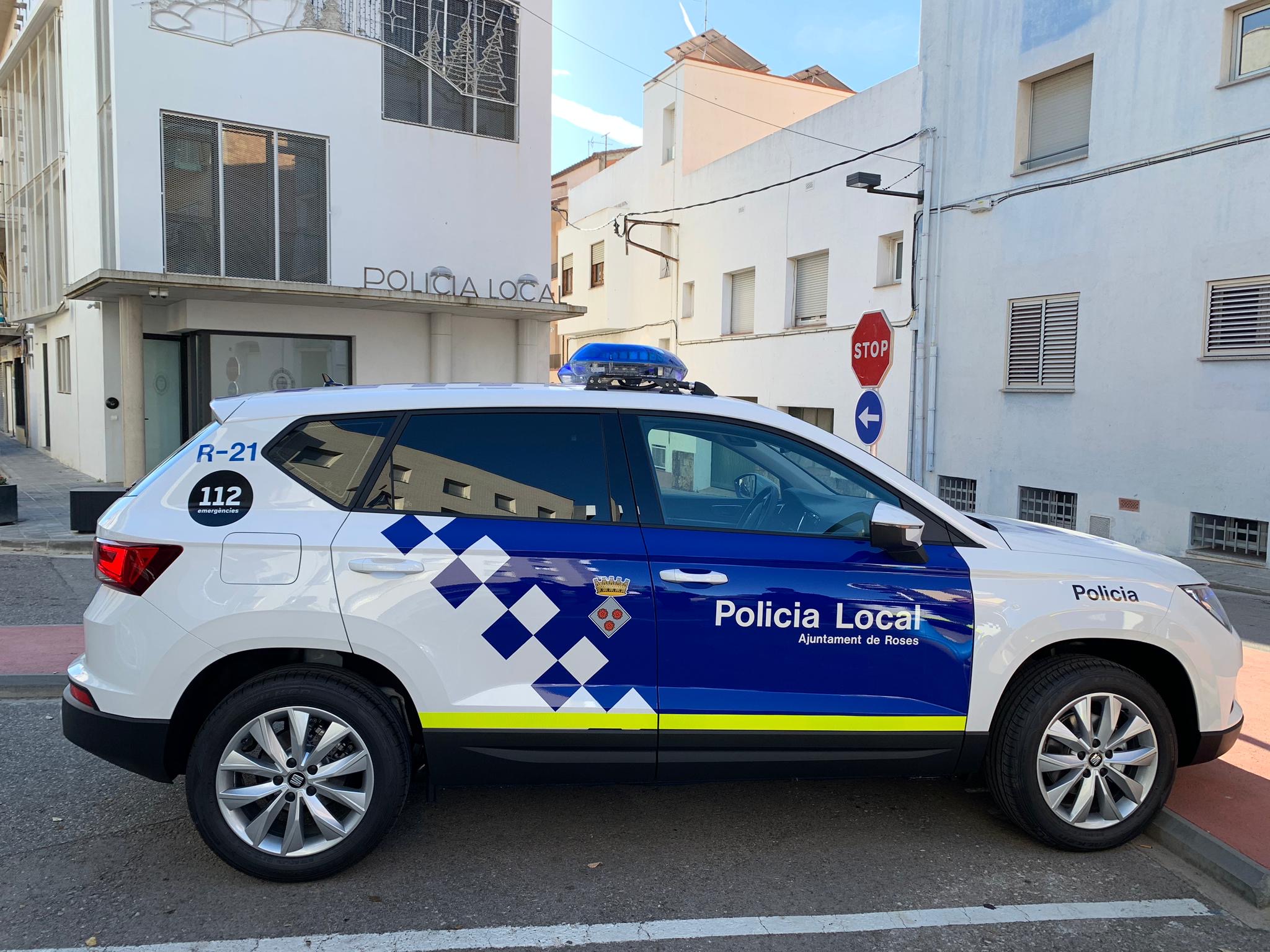 La Policia Local de Roses incorpora un nou vehicle al servei