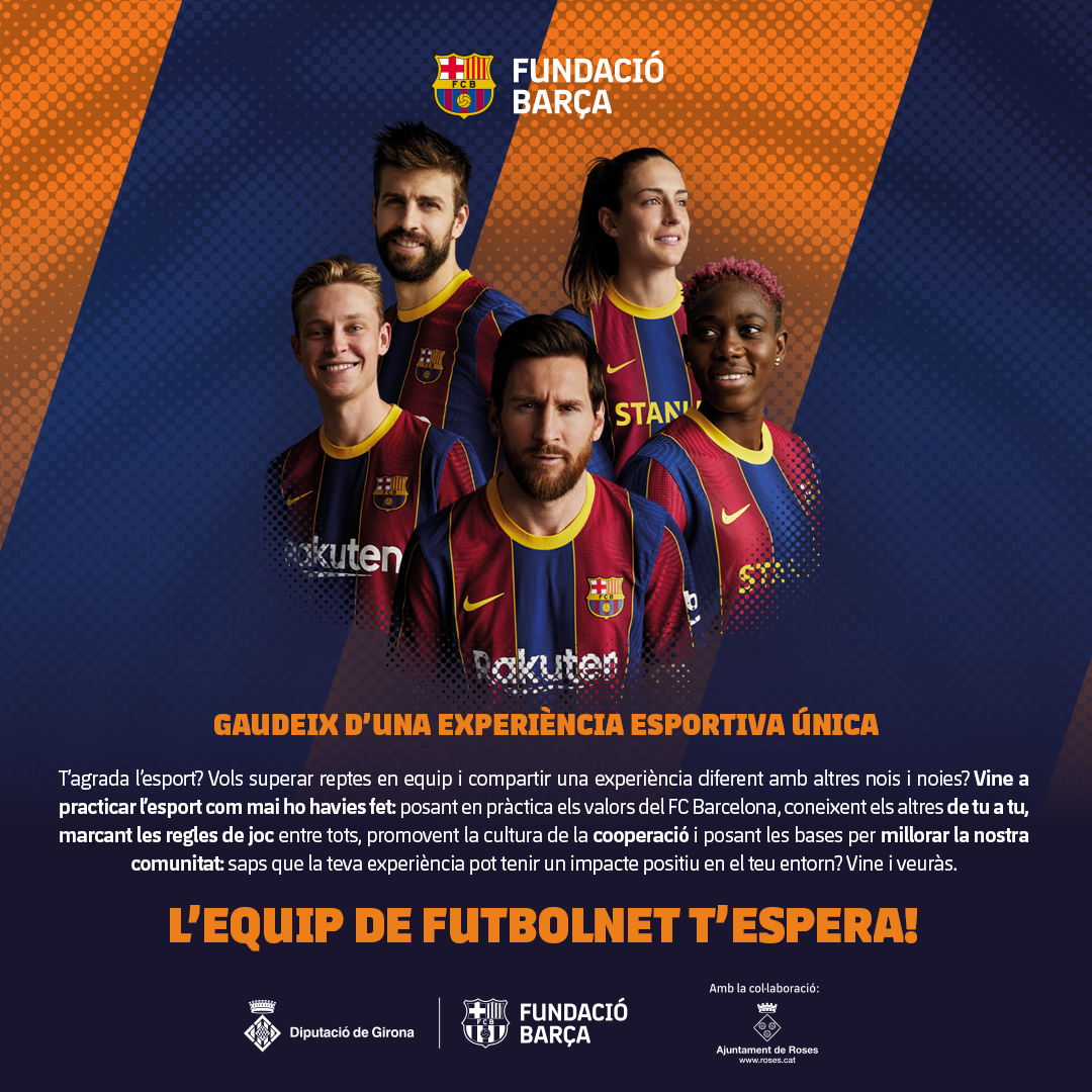 Tornen a Roses les sessions del programa d’inclusió social de la Fundació Barça