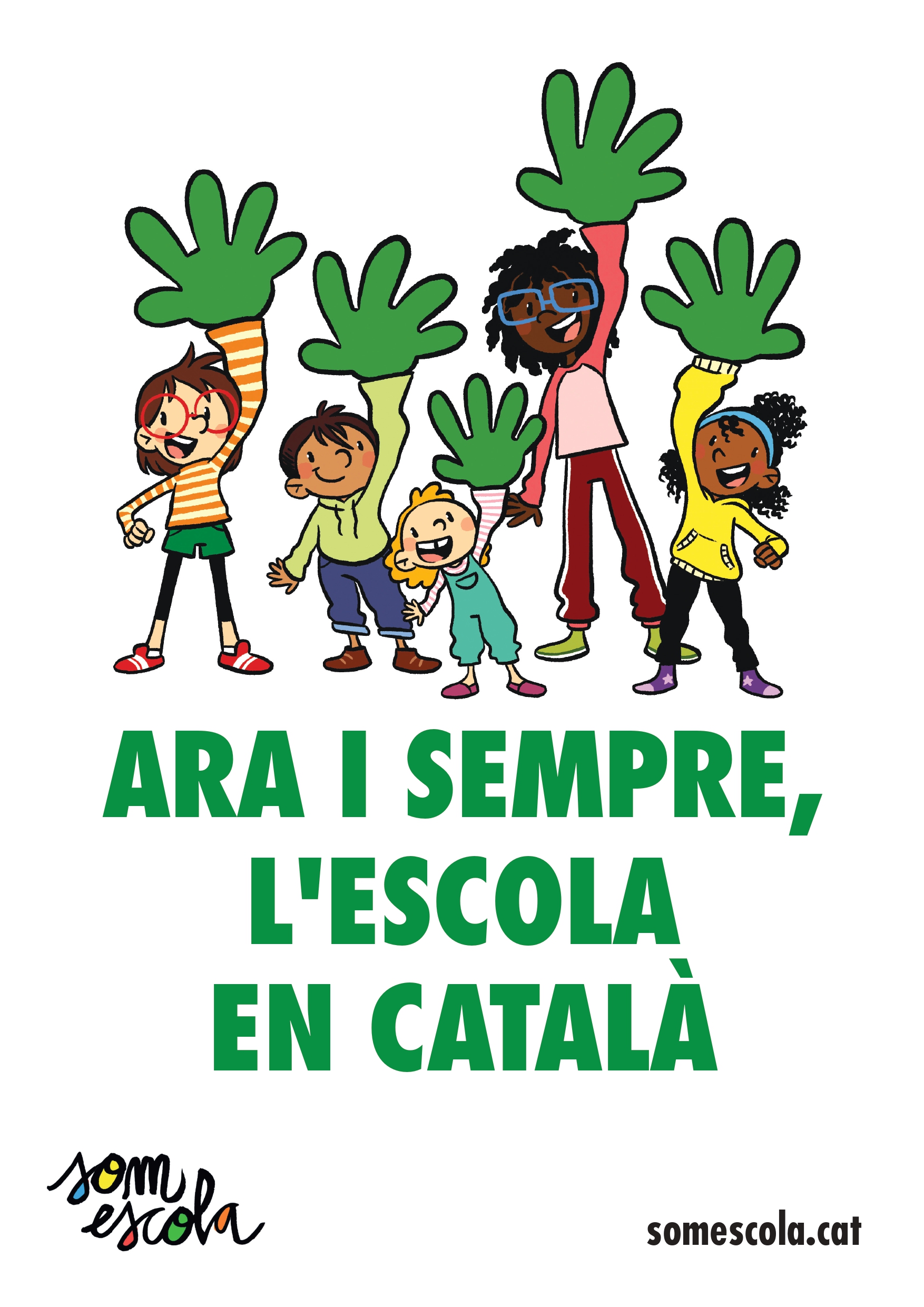 Acte a Roses en suport a l’escola en català