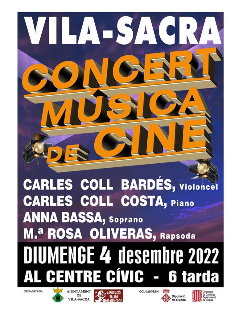 Concert Música de Cine a Vila-Sacra