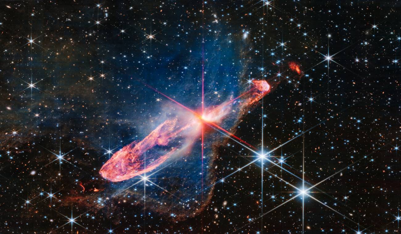 El Webb capta una imatge infraroja molt detallada d’estrelles en formació activa