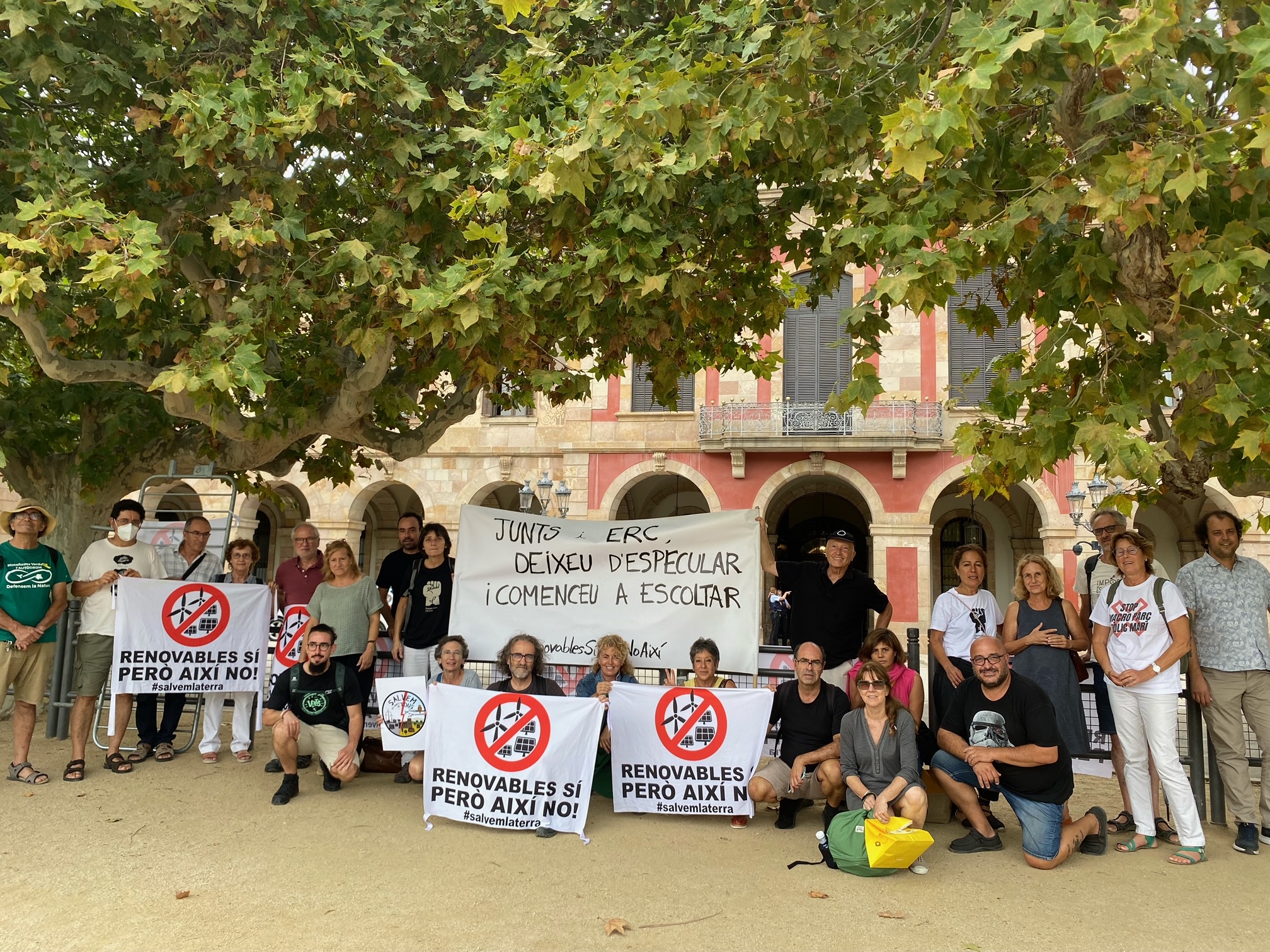 Stop Macro Parc Eòlic Marí treballa per aconseguir la revocació del POEM