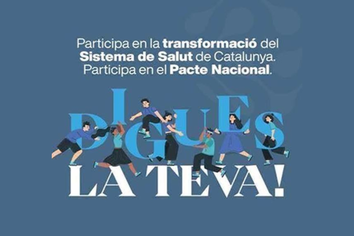 El Departament de Salut de la Generalitat obre a la participació de la ciutadania el Pacte Nacional de Salut