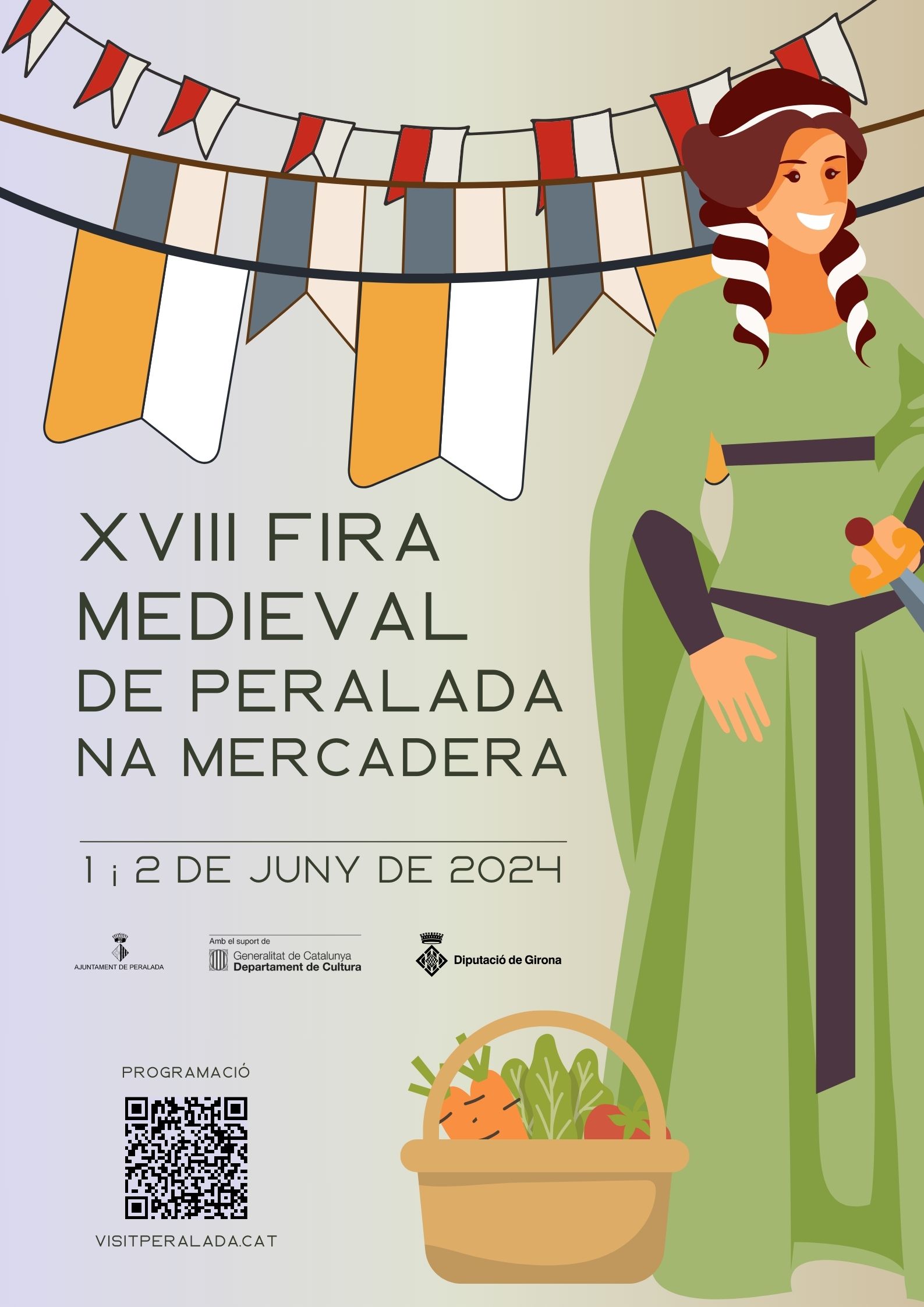 Peralada reivindica la llegenda de Na Mercadera amb la Fira Medieval