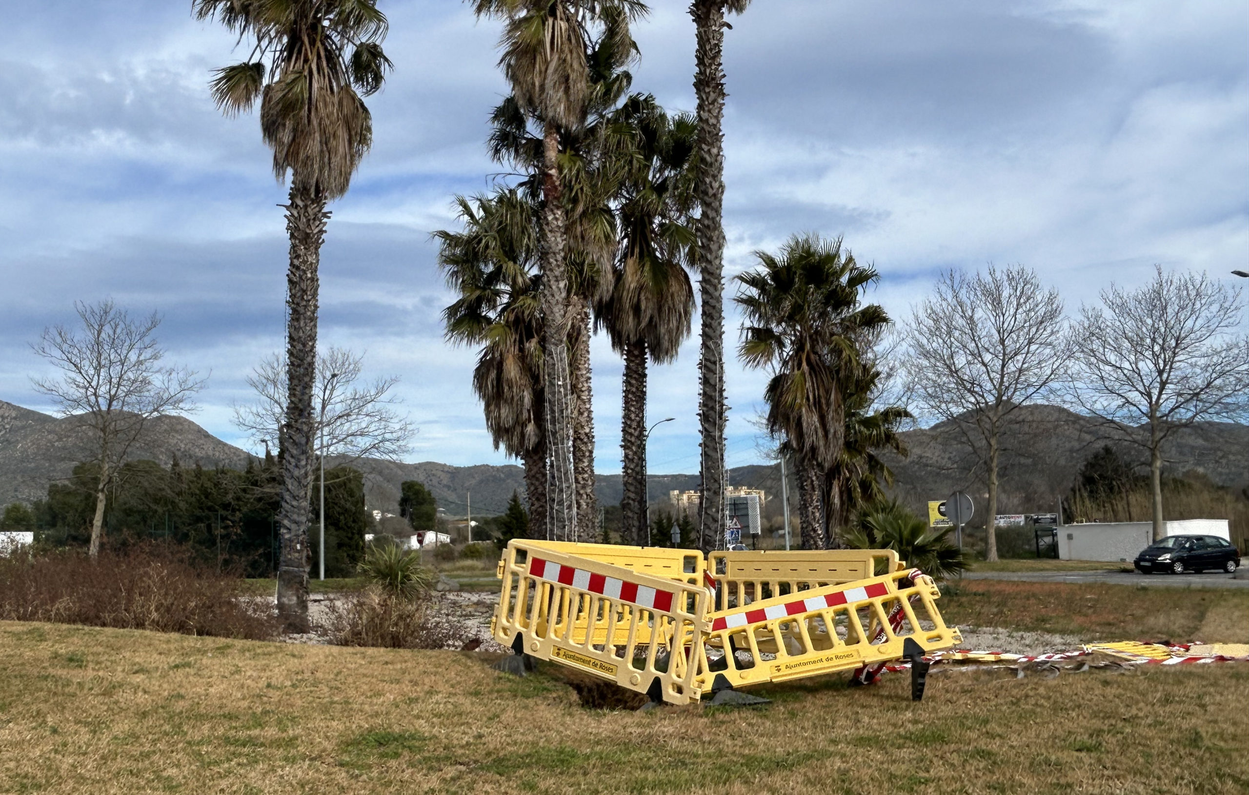 Reparació d’urgència del col·lector de clavegueram del carrer Punta Falconera