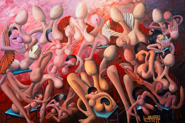 El cicle Mirades pròpies exposa “Retrospectiva. Pintar, pensar, somiar” de l’artista Luis Navarro