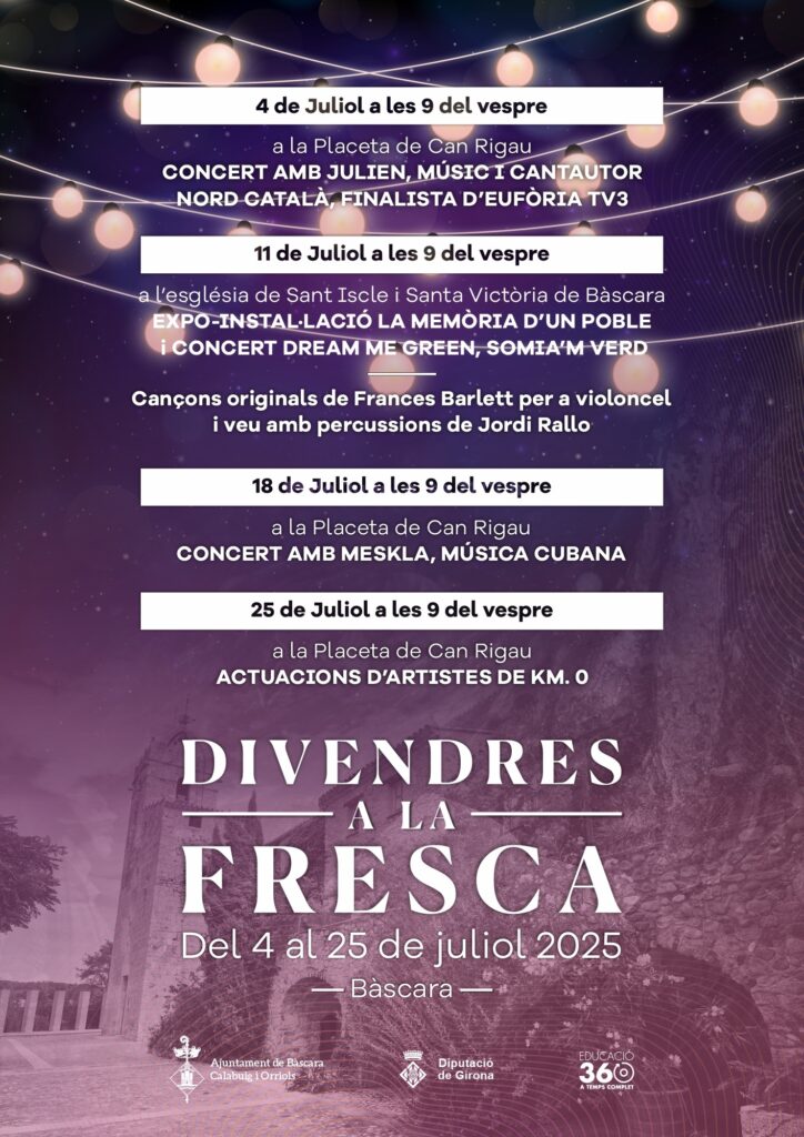 Divendres a la Fresca a Bàscara