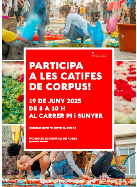Participa a les Catifes de Corpus de Roses