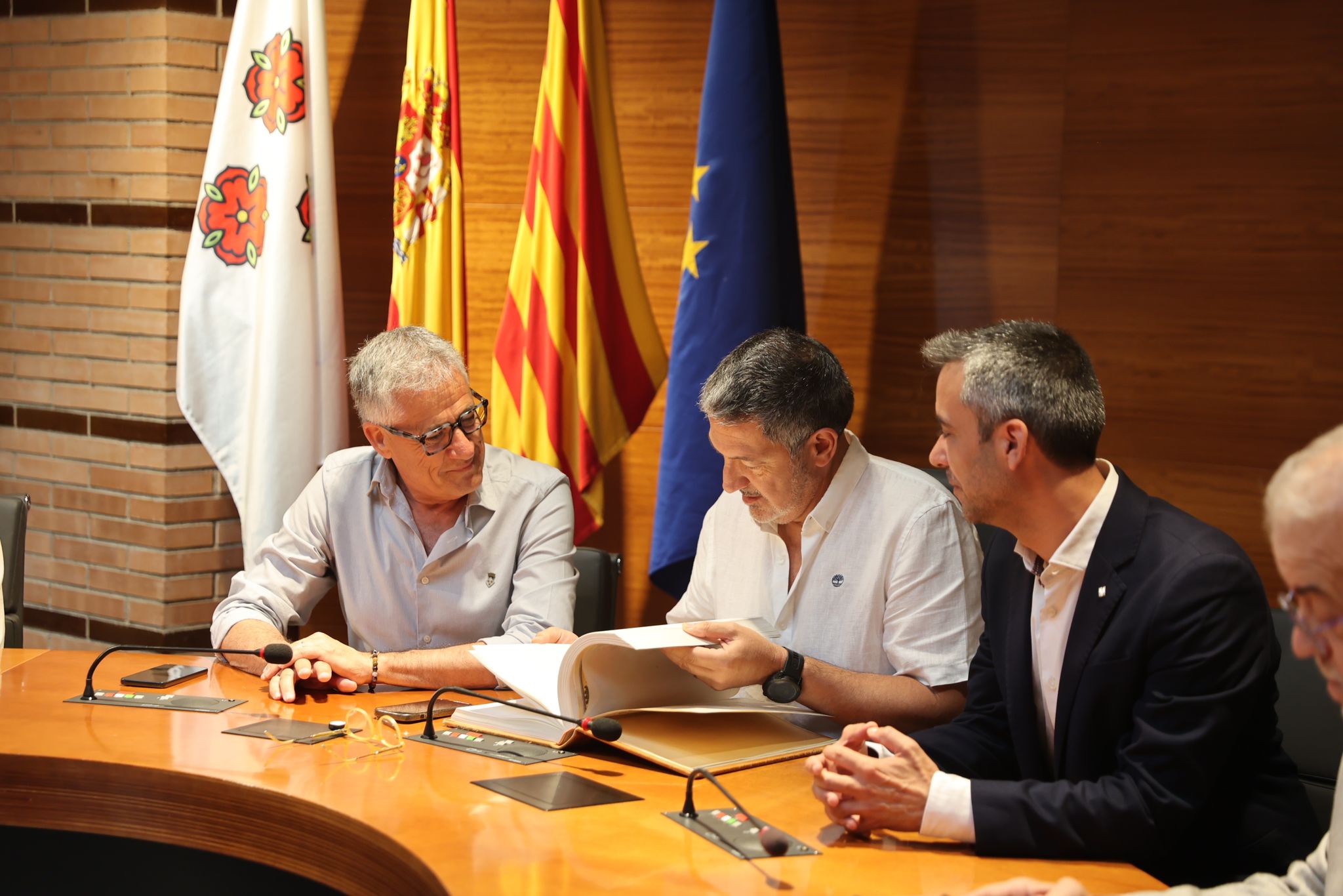 El conseller d’Empresa i Treball visita Roses