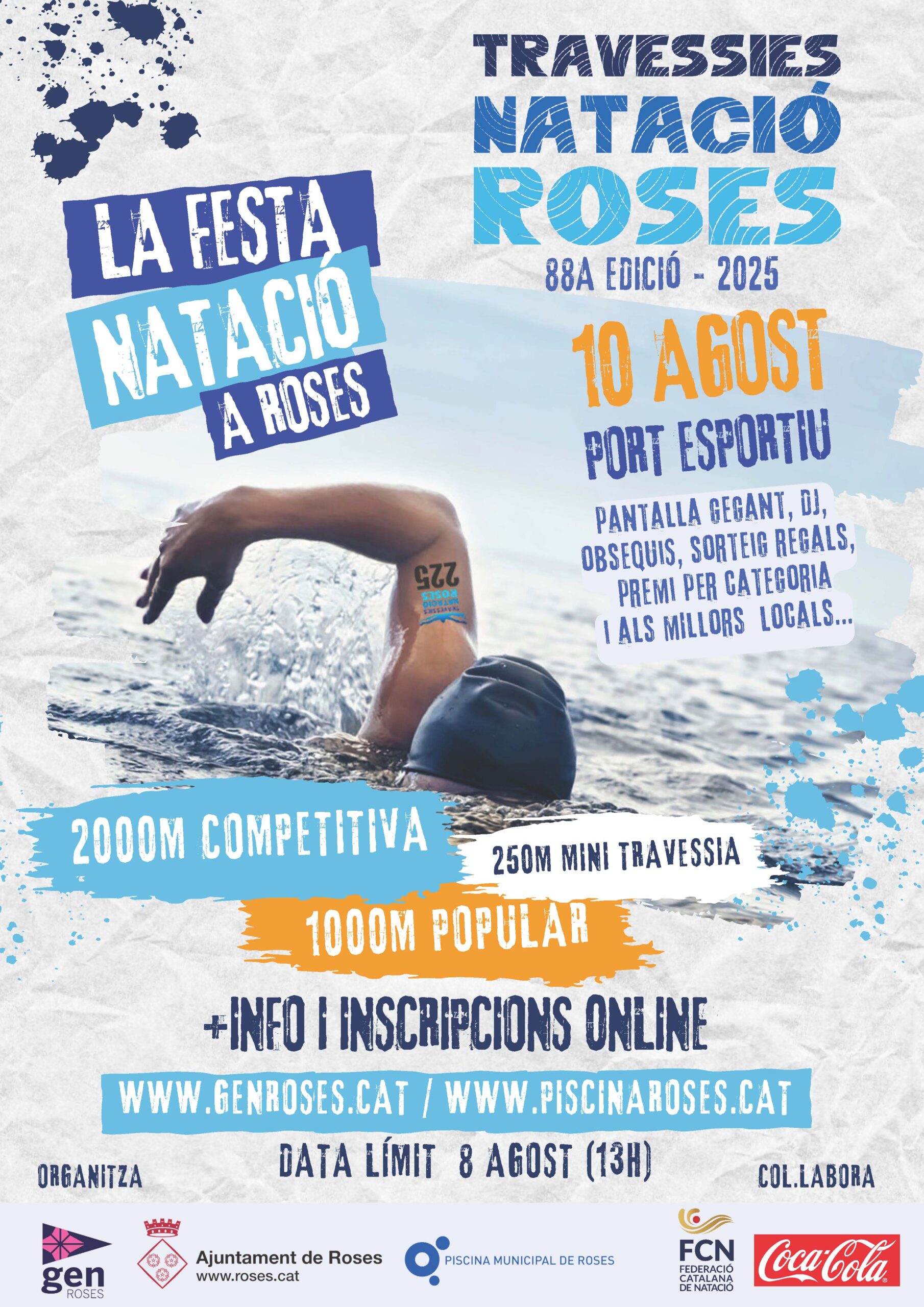 Travessies de Natació a Roses
