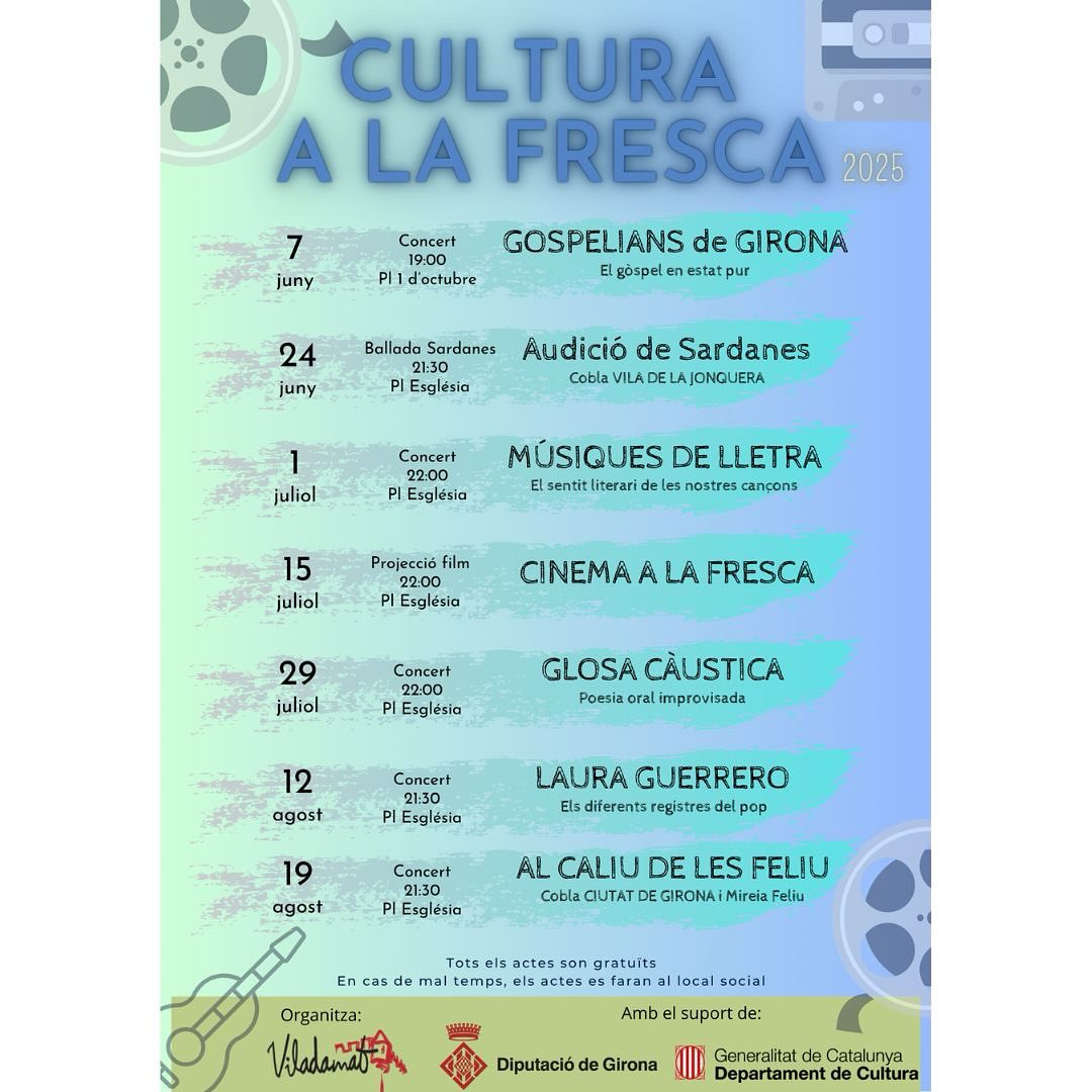 Cultura a la fresca a Viladamat