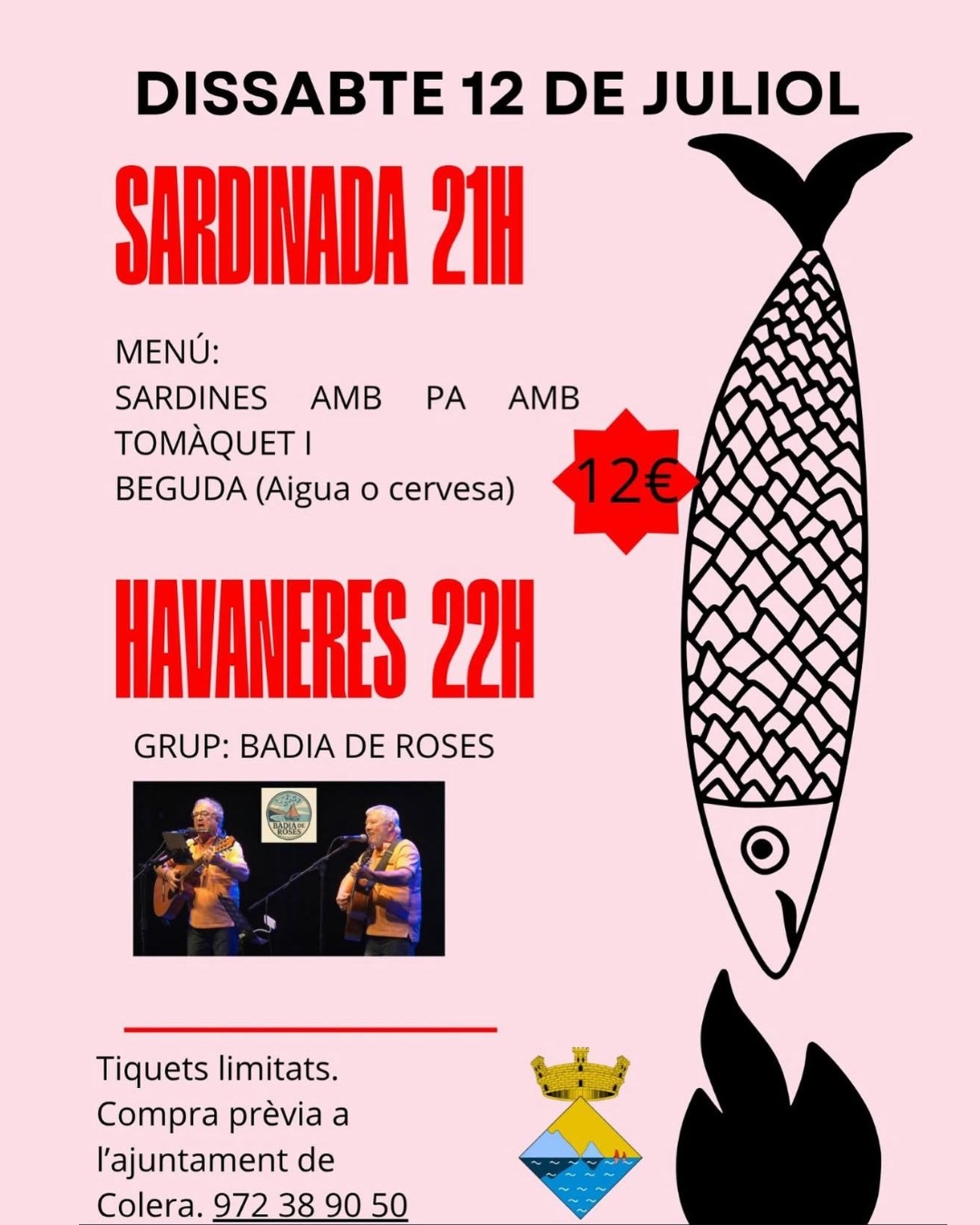 Sardinada a Colera