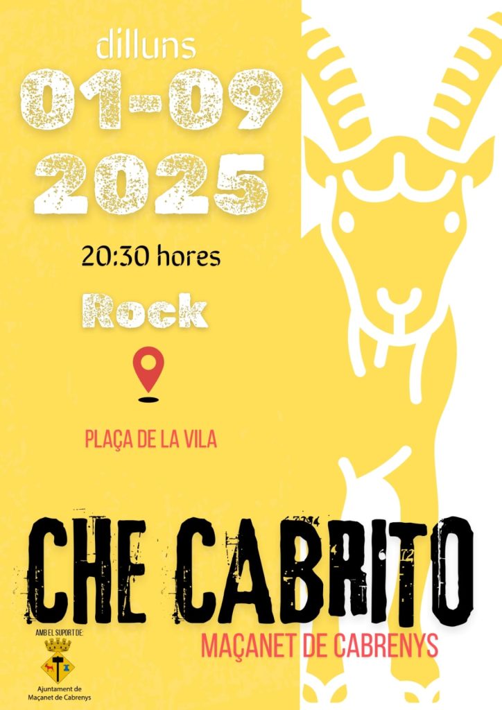 Concert de Che Cabrito a Maçanet de Cabrenys