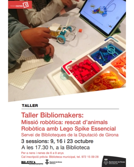 Taller Bibliomakers a Roses