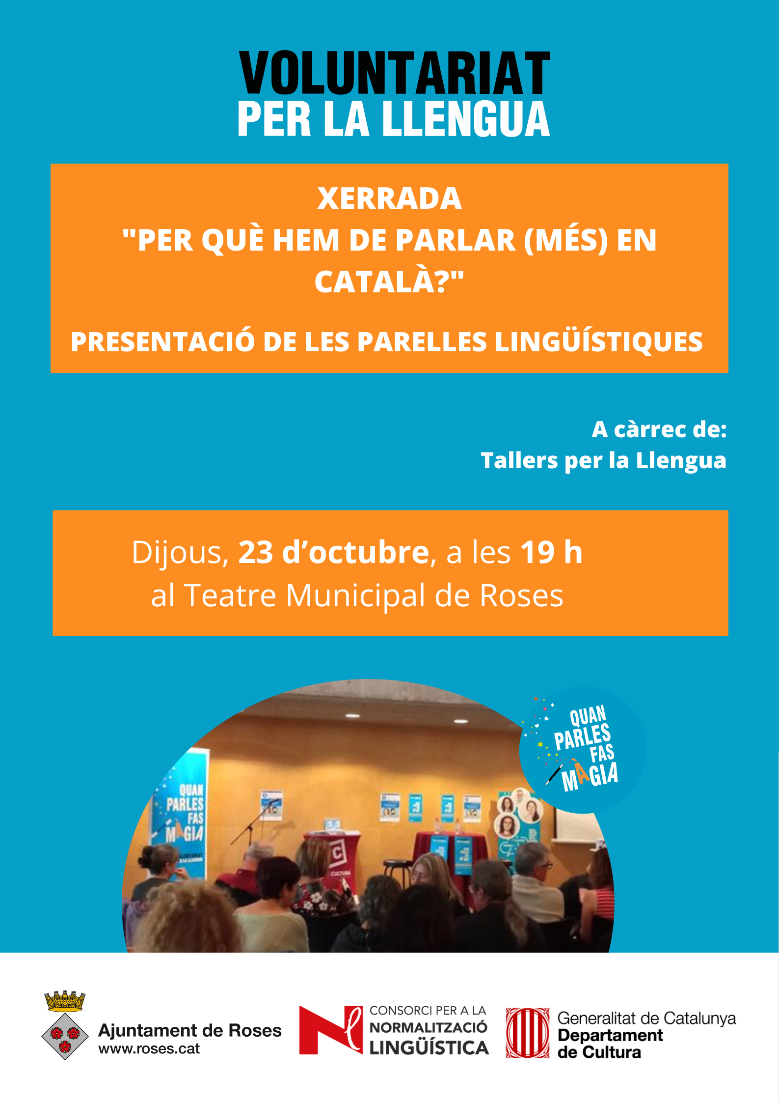 Voluntariat per la llengua a Roses