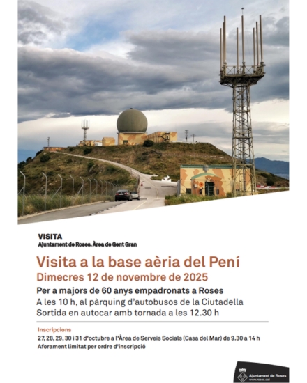 Visita a la base aèria del Pení