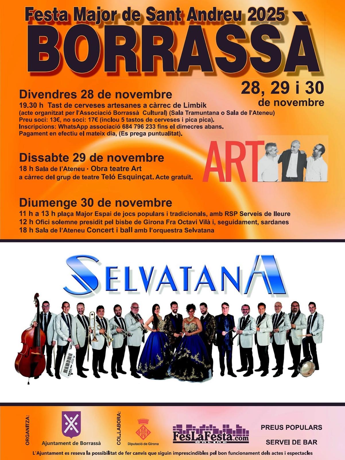 Festa Major de Sant Andreu a Borrassà