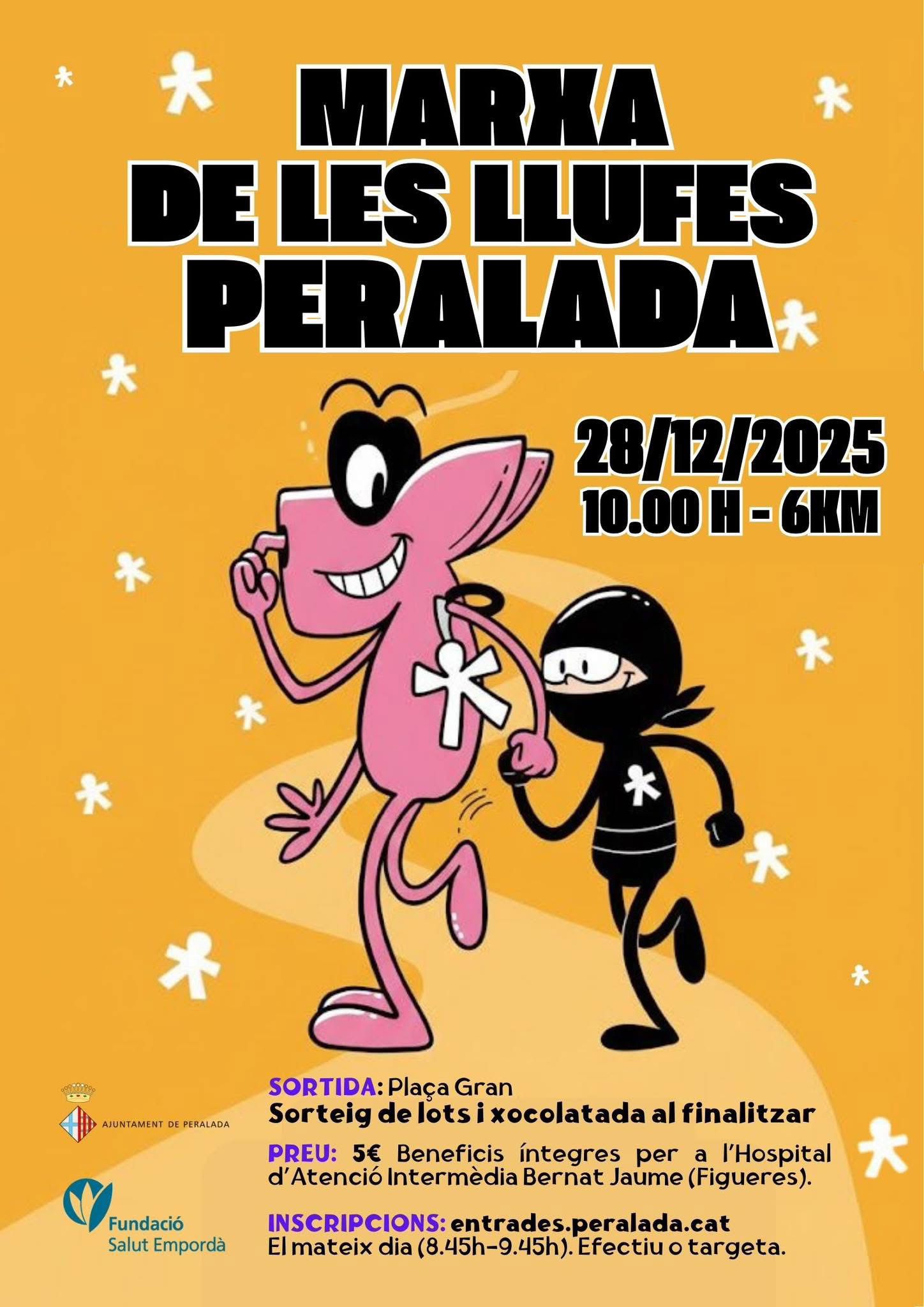 Marxa de les llufes a Peralada