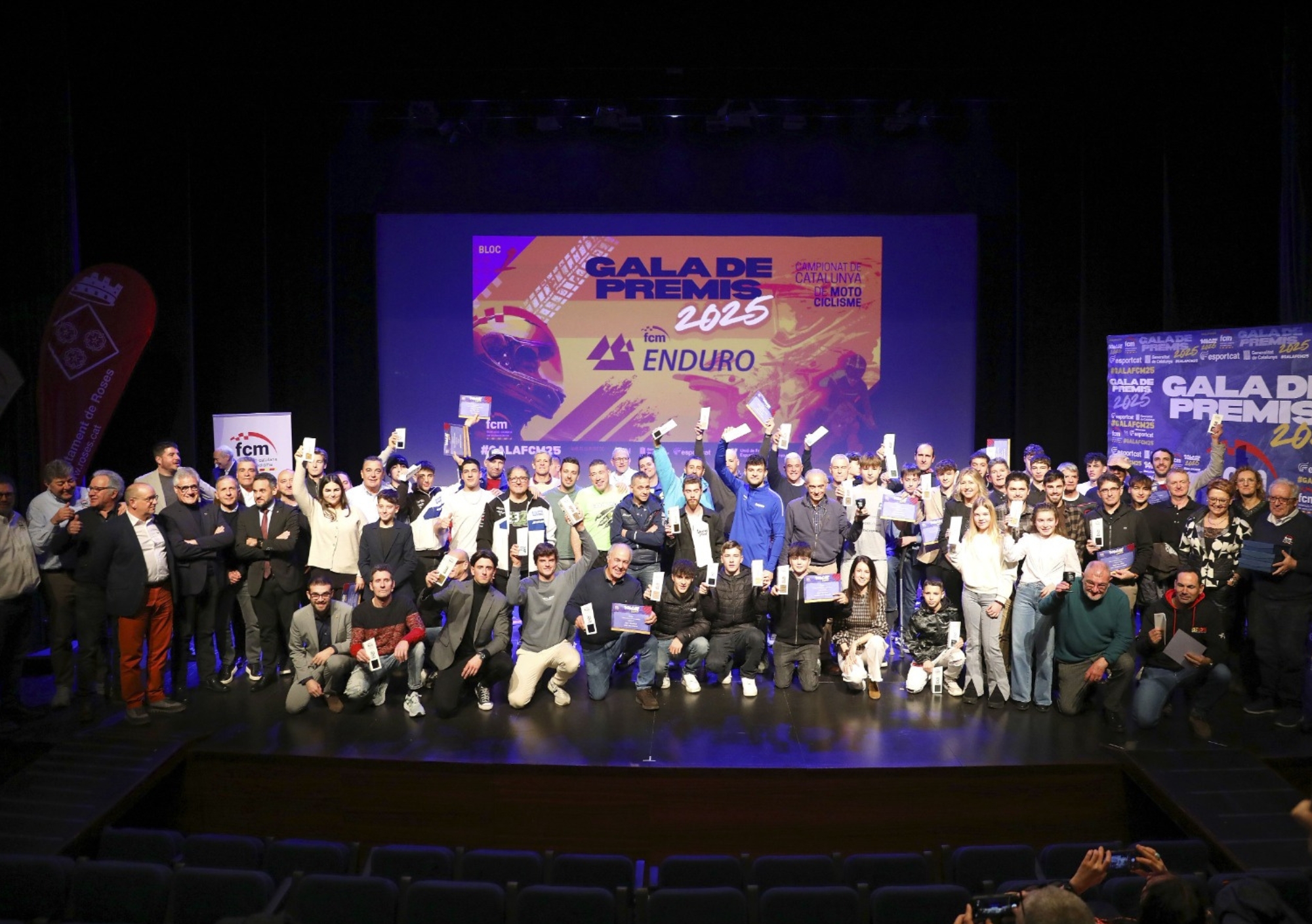 Roses acull la Gala de Premis 2025 de la Federació Catalana de Motociclisme