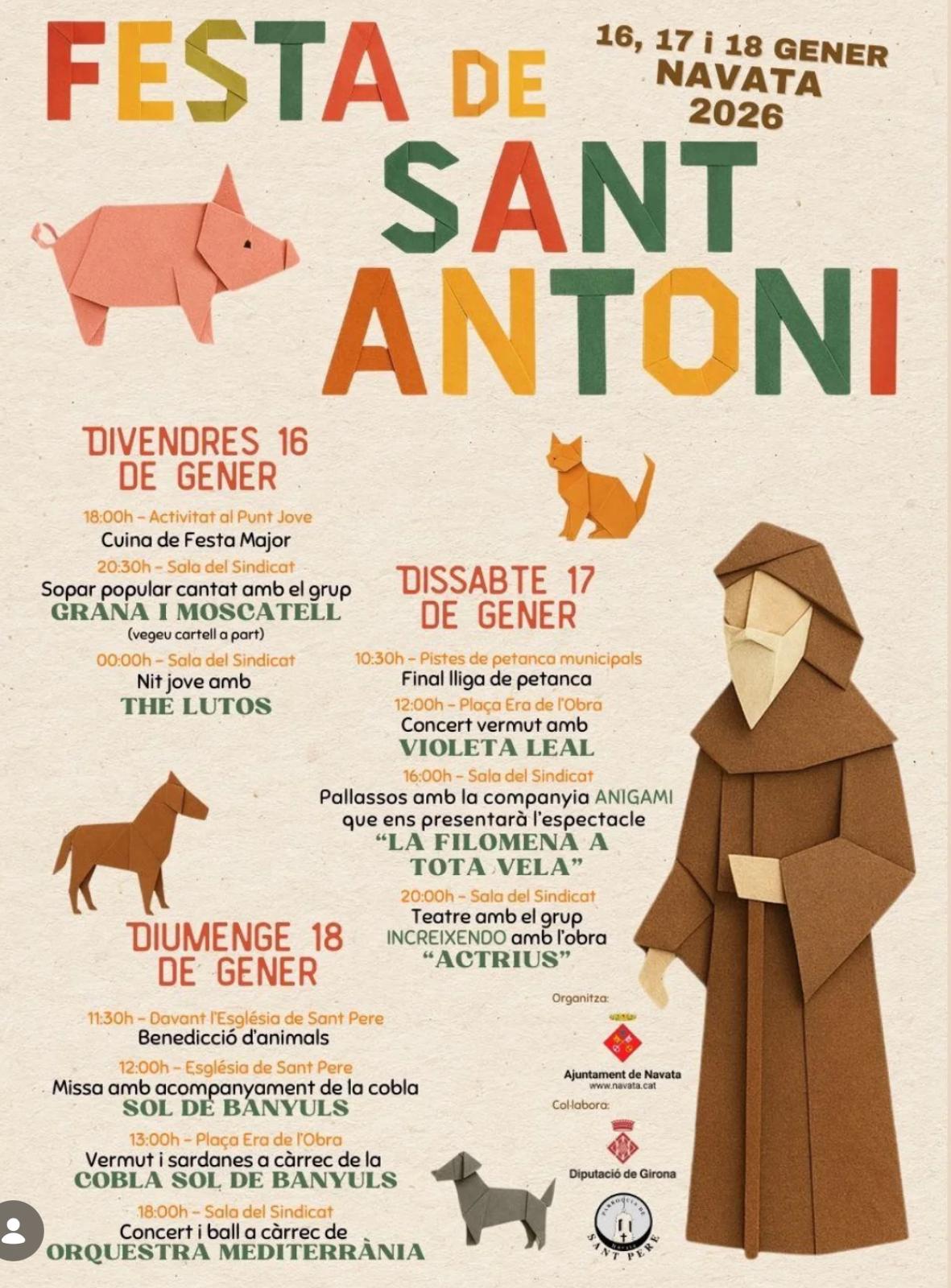 Festa de Sant Antoni a Navata