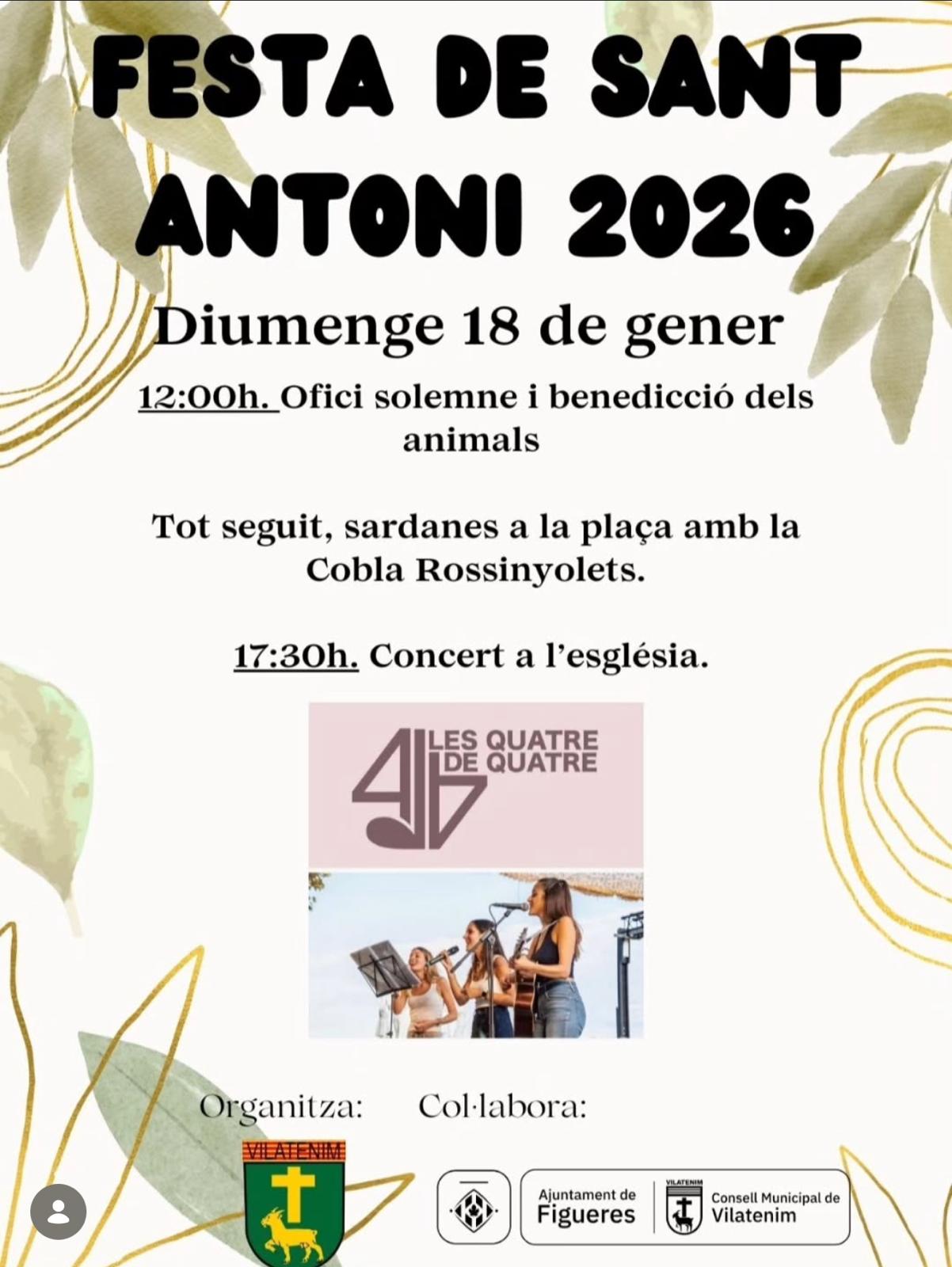 Festa de Sant Antoni 2026