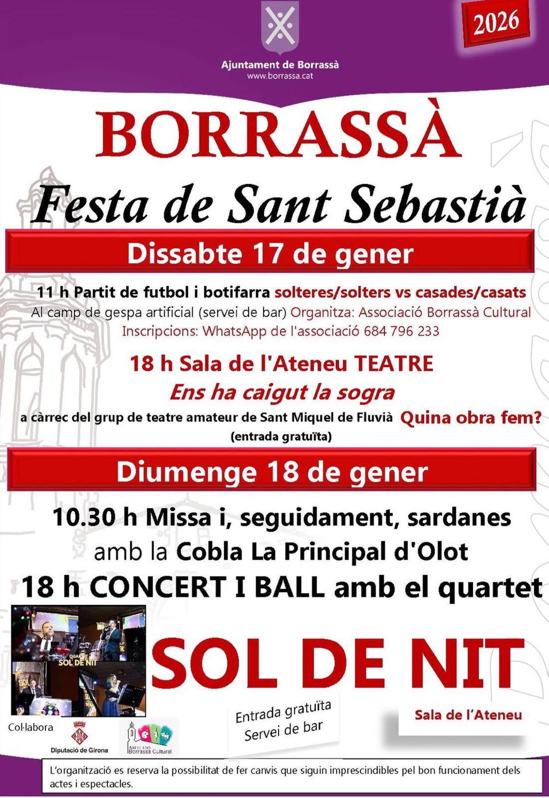 Festa de Sant Sebastià a Borrassà
