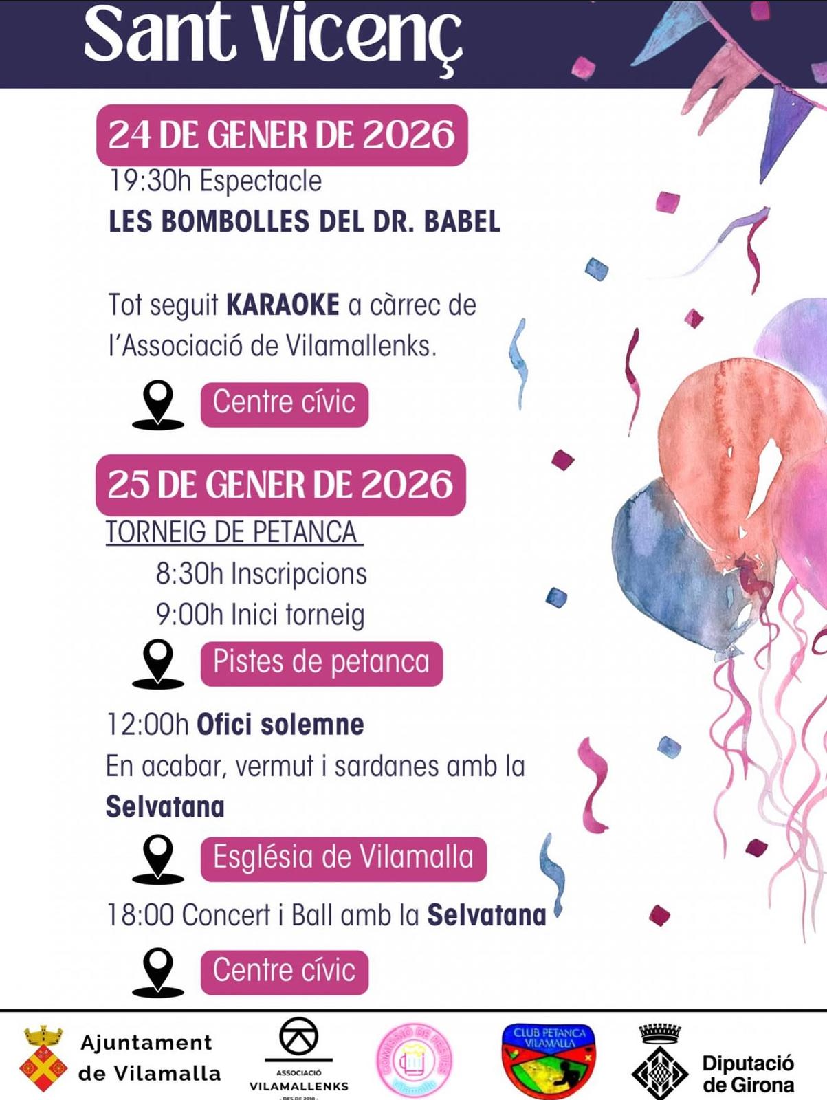 Festa de Sant Vicenç a Vilamalla