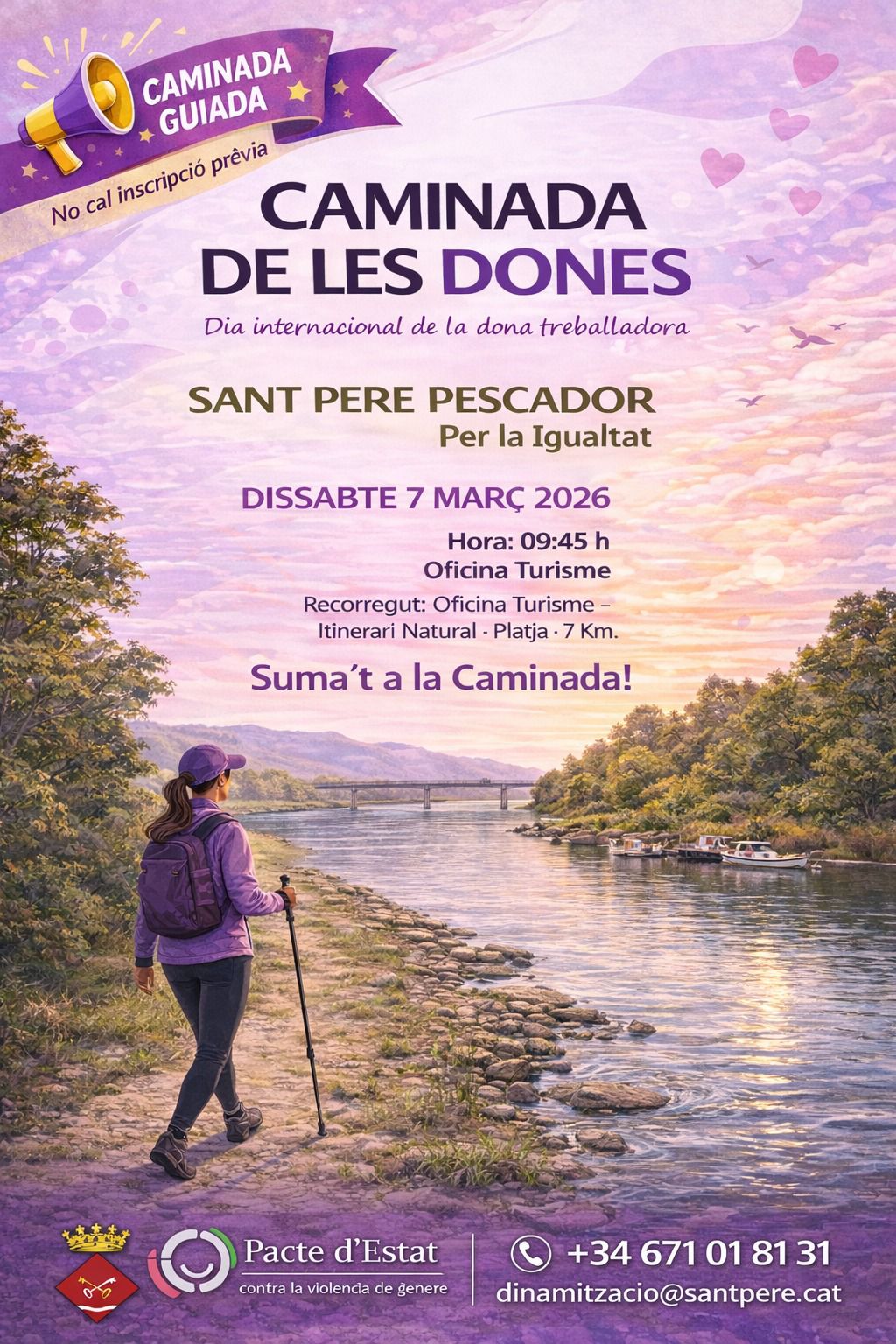 Caminada de les dones a Sant Pere Pescador