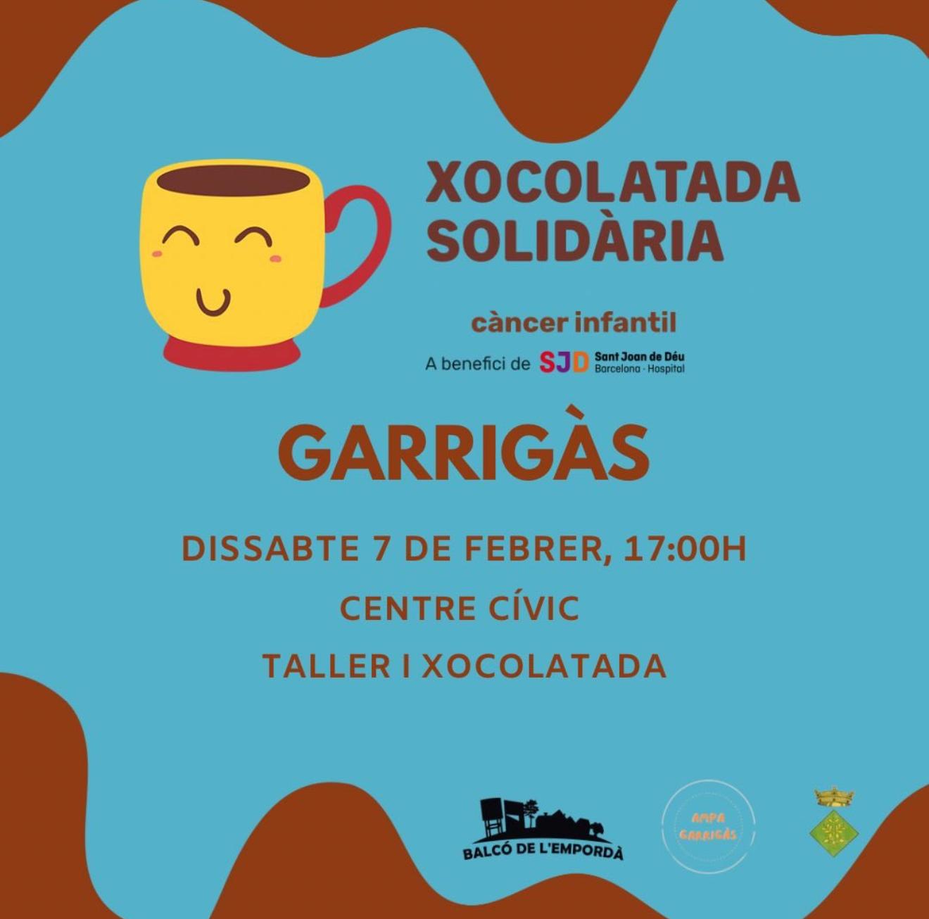 Xocolatada Solidària a Garrigàs