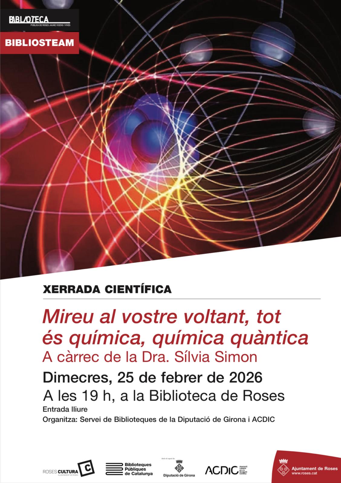 Xerrada científica a Roses