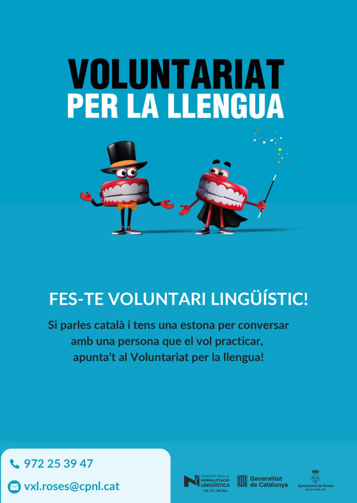 Voluntariat per la llengua a Roses
