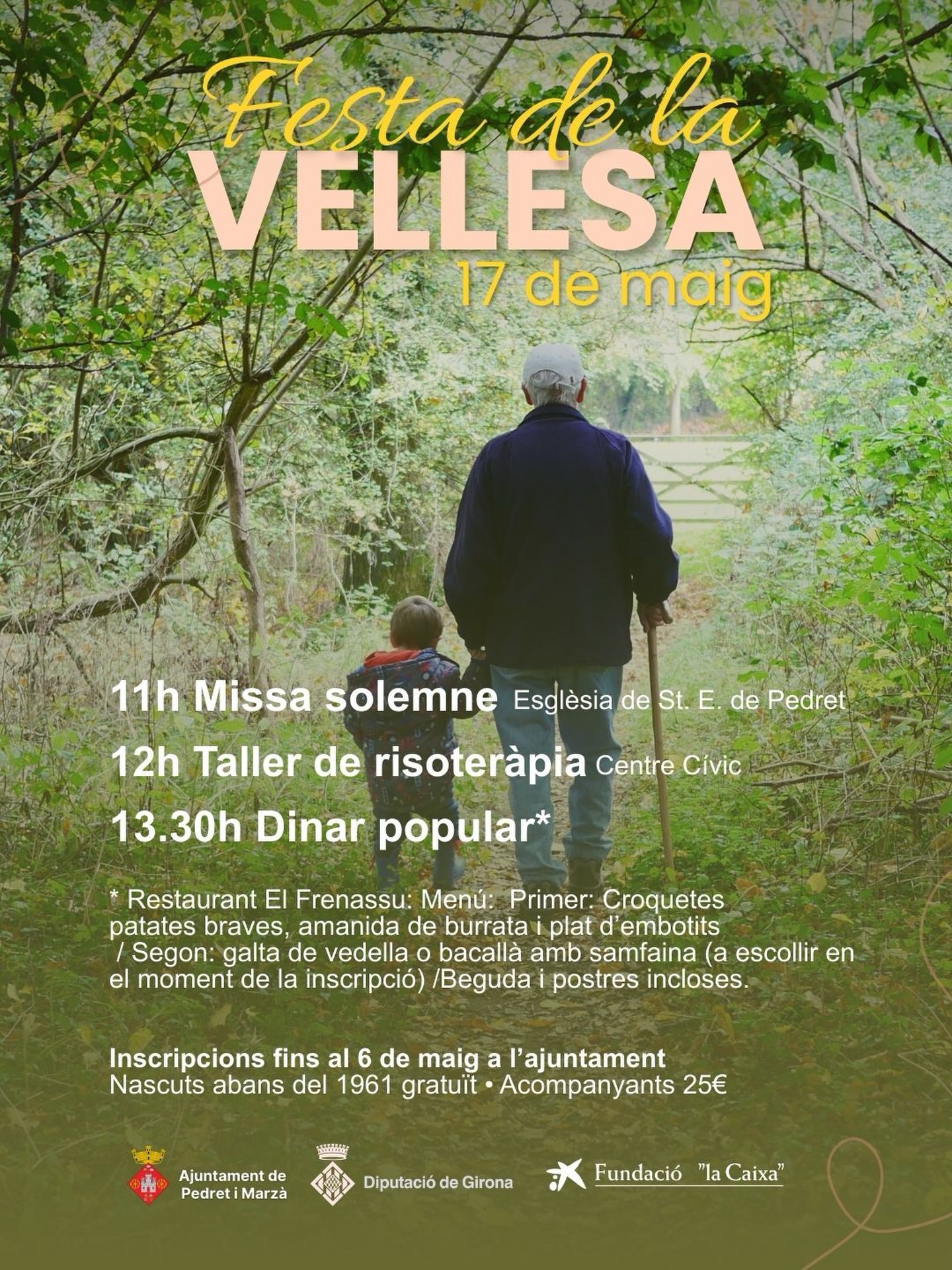 Festa de la Vellesa a Pedret i Marzà