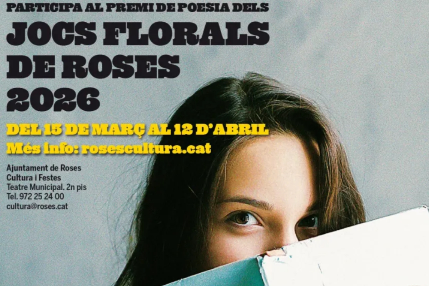 Nova edició del Premi de Poesia Jocs Florals de Roses