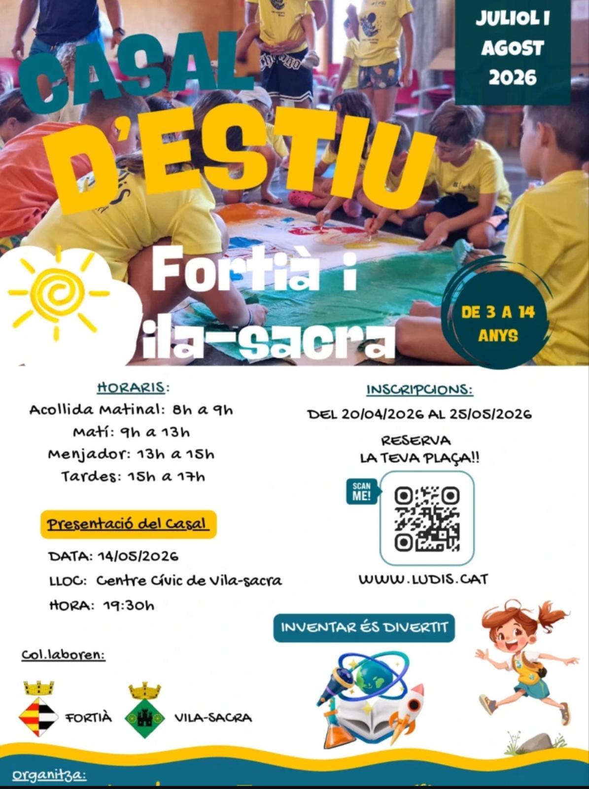 Casal d’estiu a Fortià i Vila-sacra