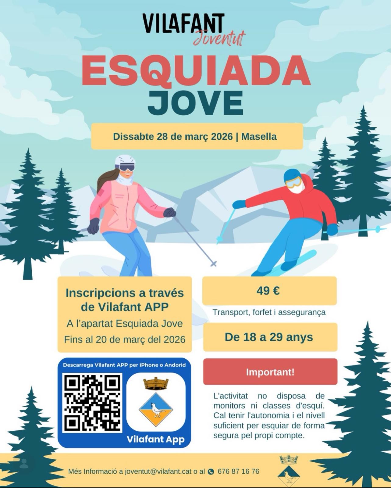 Esquiada Jove a Vilafant