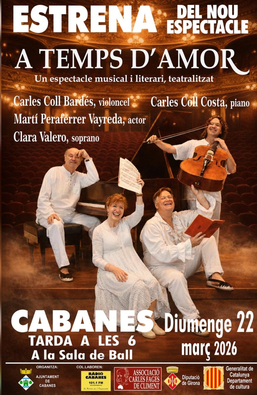 Espectacle musical a Cabanes