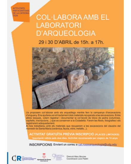 Laboratorti d’arqueologia a Roses