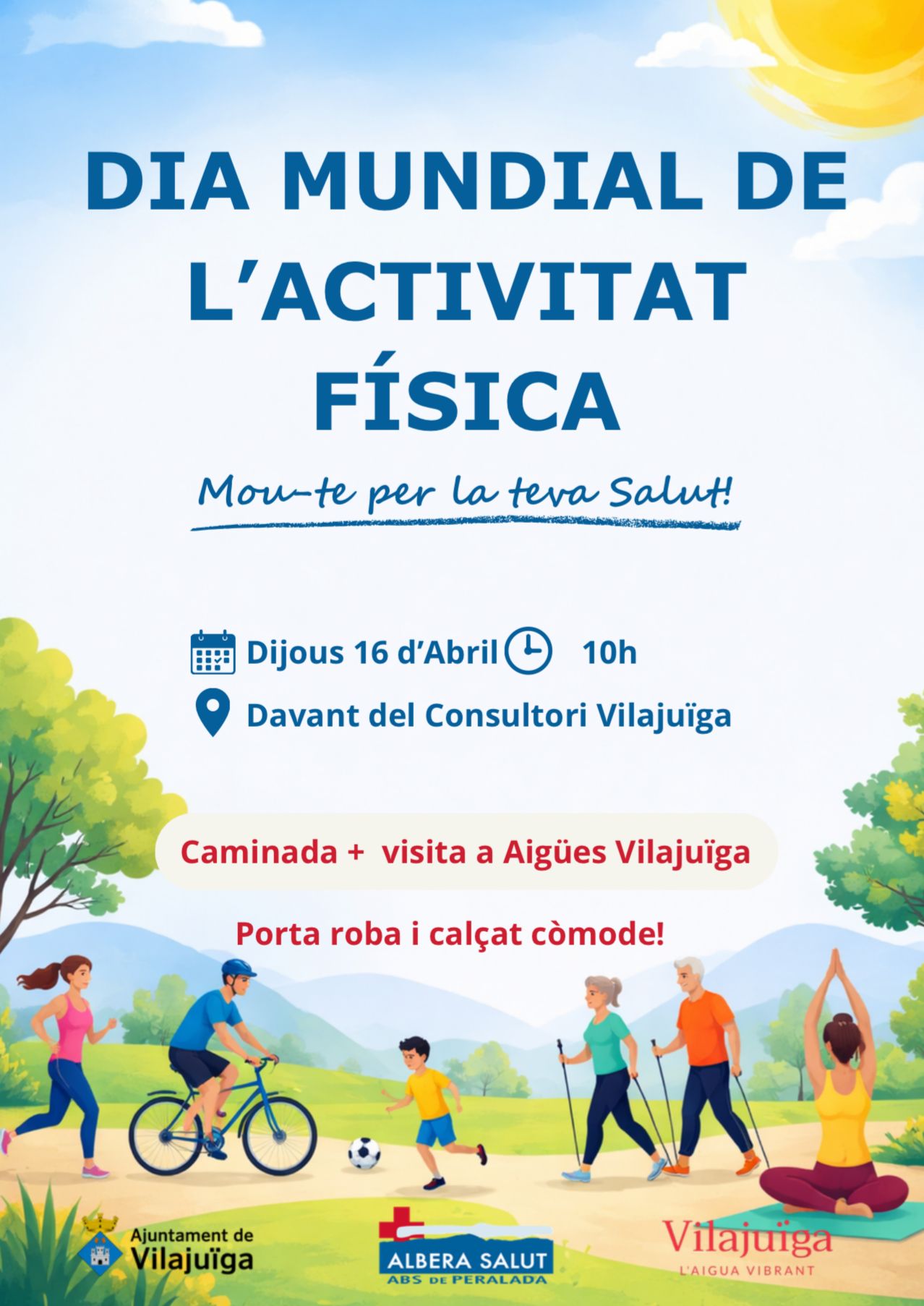 Dia mundial de l’activitat Física a Vilajuïga