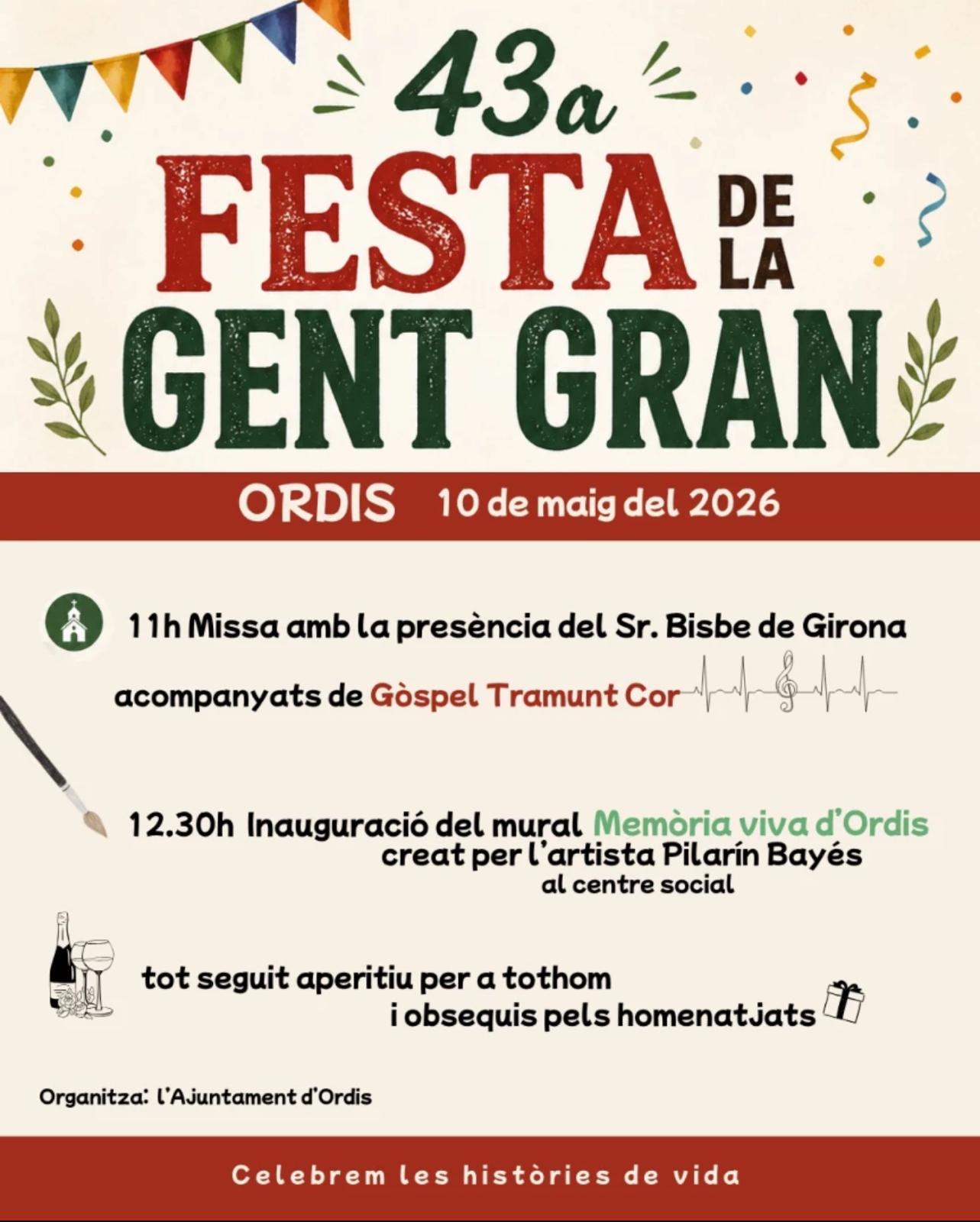 Festa de la gent gran a Ordis