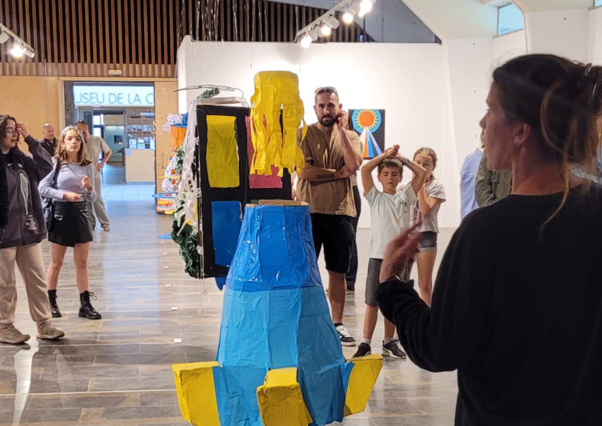 ‘Donart, de la pintura al volum’, alumnes de l’institut Cap Norfeu de Roses reinterpreten grans artistes femenines
