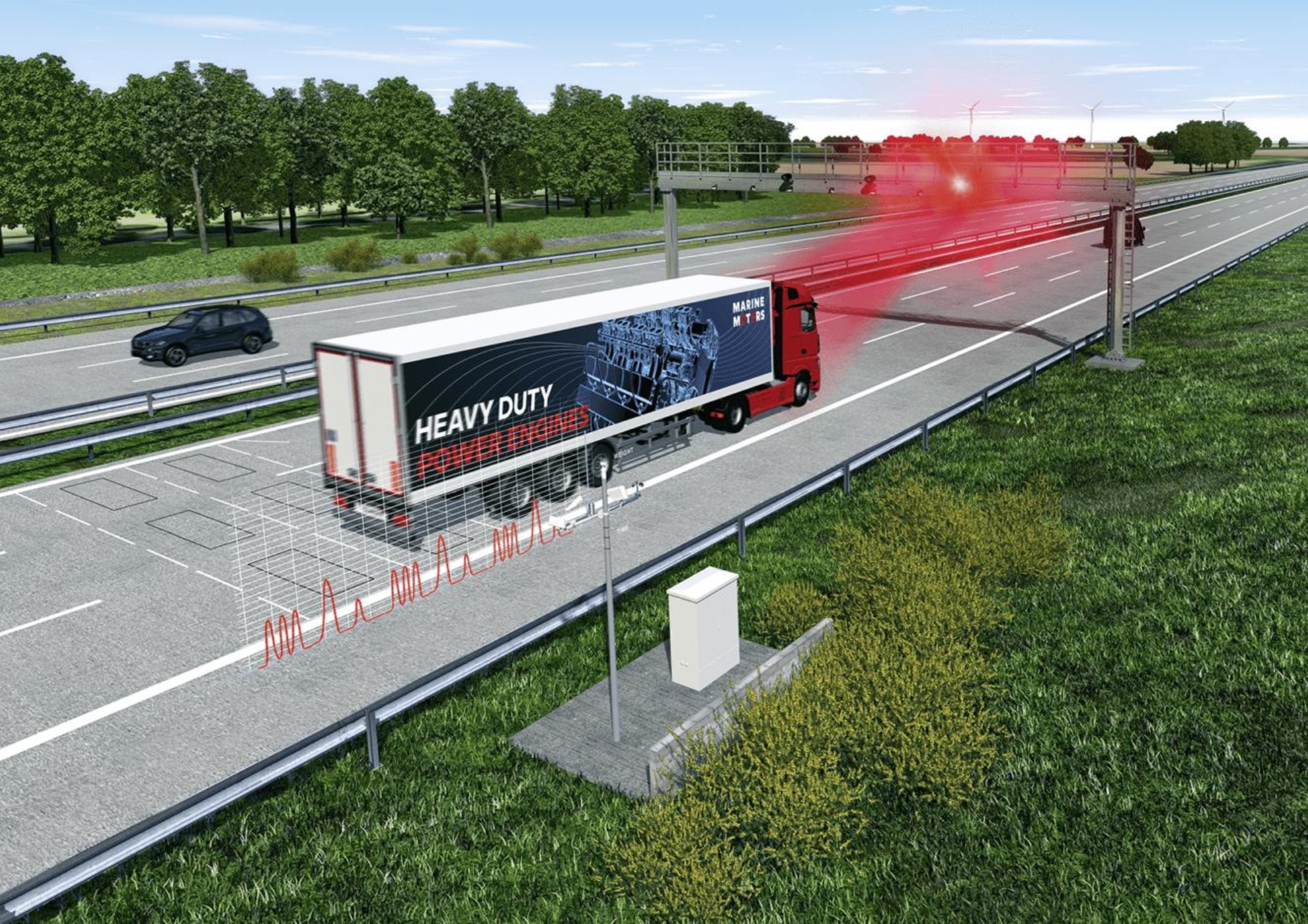 Catalunya instal·larà un nou sistema intel·ligent de pesatge per a camions a les seves autopistes