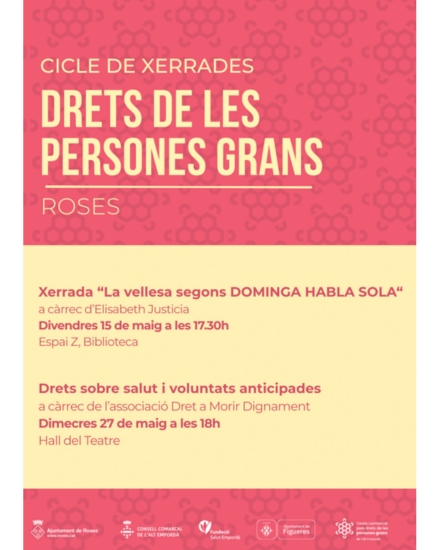 Cicle de xerrades a Roses