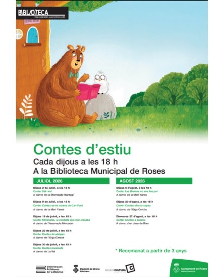 Contes d’estiu a Roses